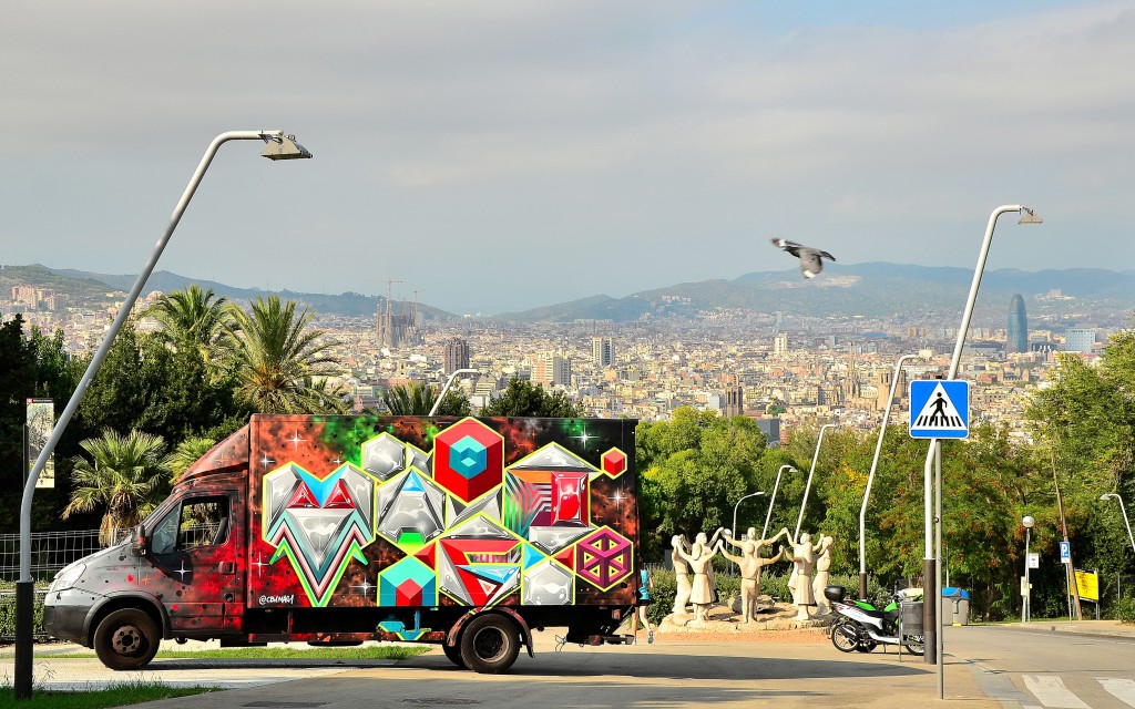 Truck, Barcelona, 2014